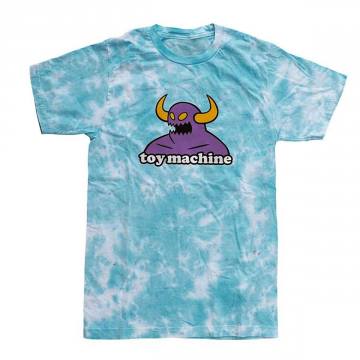 Toy Machine Skateboards Tye Dye T-Shirt - Blue | SoCal Skateshop
