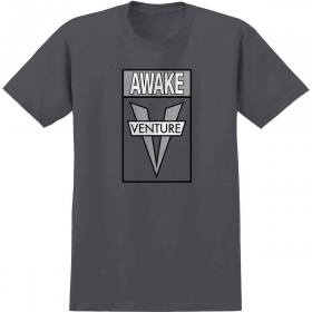 Venture Trucks Awake T-Shirt - Charcoal/Grey/White/Black