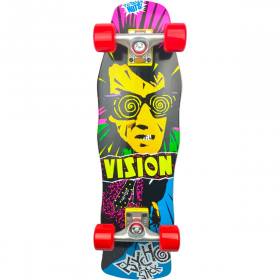 Vision Psycho Stick Mini Cruiser Complete - Blue 8x28.75