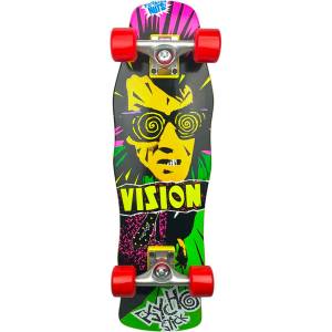 Vision Psycho Stick Mini Cruiser Complete - Green 8x28.75