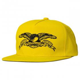 Antihero Basic Eagle Snapback Hat - Mustard