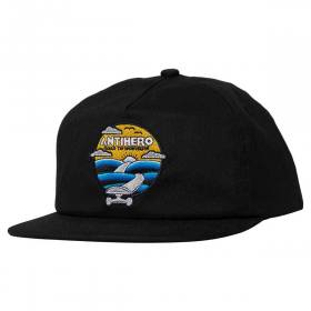 Antihero Road To Nowhere Snapback Hat - Black