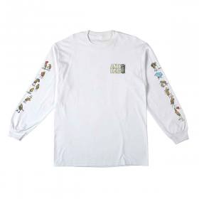 Antihero Roached Out Long Sleeve T-Shirt - White/Multi