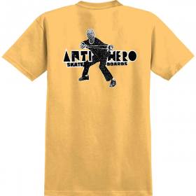 Antihero Slingshot II T-Shirt - Ginger/Black/White