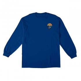 Antihero Road To Nowhere Long Sleeve T-Shirt - Royal Blue/Multi