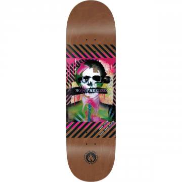 Black Label Jason Adams No Pop Skateboard Deck - Yellow Stain 9x32
