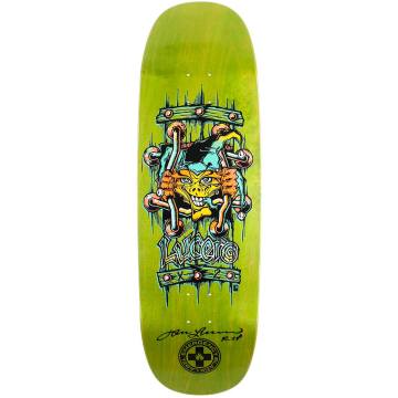Black Label Matt Hensley Wing Tips Tugboat Shaped Skateboard Deck
