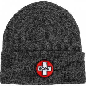 Bones Bearings Cuff Beanie - Gray