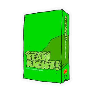Girl Yeah Right VHS Sticker - 2.6" x 4"