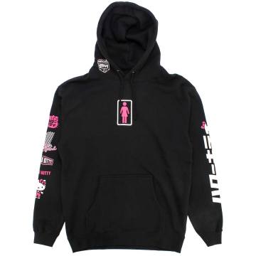 パーカー・フーディ NERDY Twinkle Taping Pullover Hoodie Black NERDY（ノルディ） BIG LOGO PULLOVER HOODIE(NERDY ORIGIN FIT
