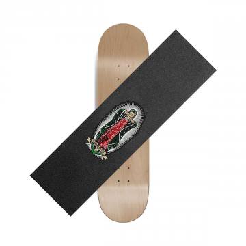 Hard Luck Roses CTHRU Transparent Graphic Griptape - 9x33 | SoCal