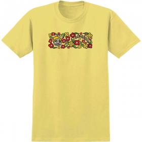 Krooked Sweatpants T-Shirt - Corn Silk/Multi