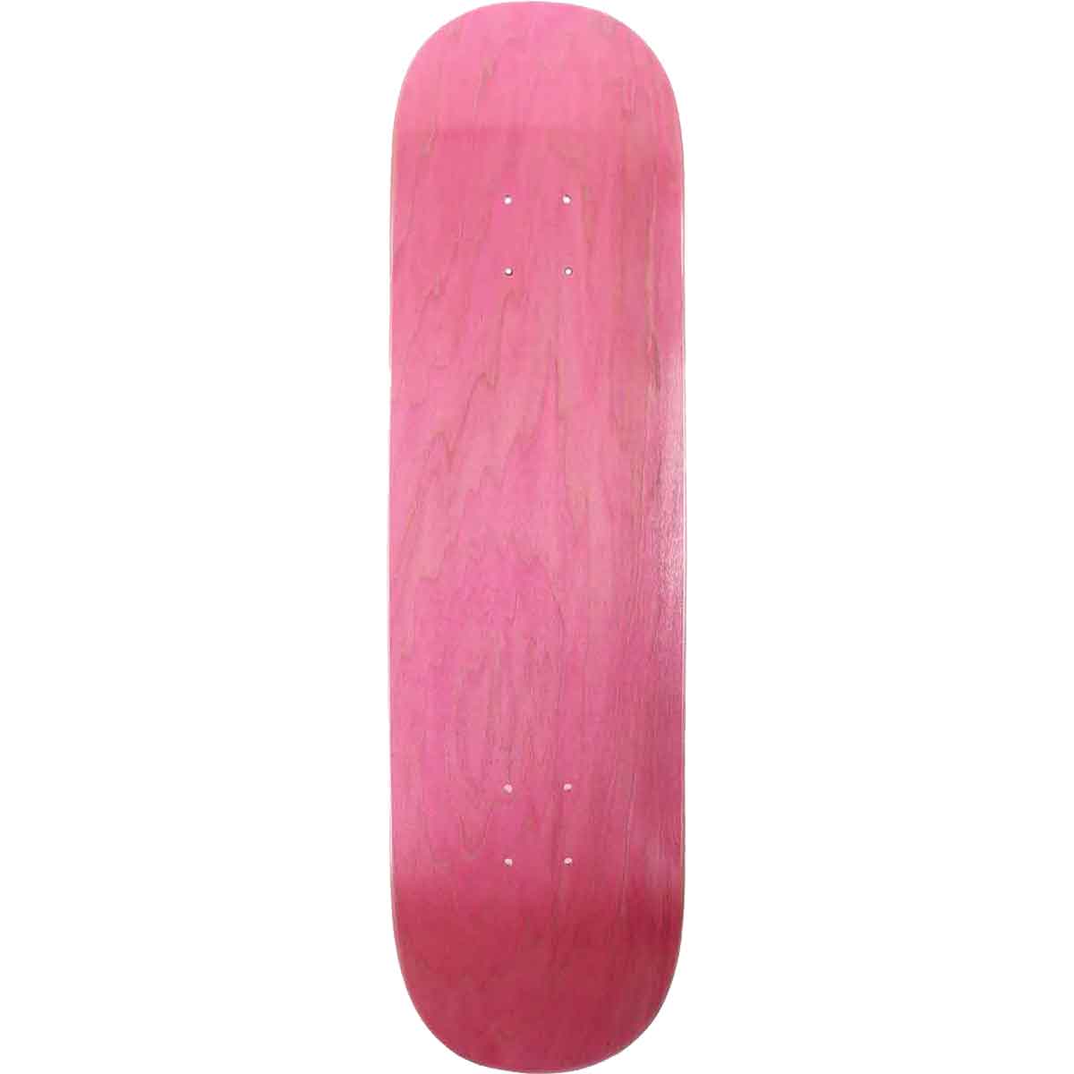 SoCal PS-STIX Blank Full Shape Skateboard Deck - Pink Stain 8x31