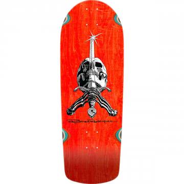 Powell Peralta Skateboard Complete Flight Skull and Sword Silver 9.265