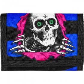 Powell Peralta Ripper Trifold Velcro Wallet - Blacklight