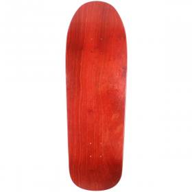 9.75x32.125 Prime Wood LA Blank N-10 Chatman Experience Shaped Deck - Red Stain