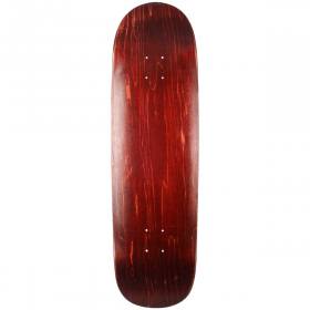 9x32.75 SoCal Blank W5 Shaped Deck - Burgundy Stain