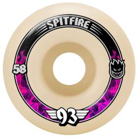 58mm 93a Spitfire Formula Four Radial Wheels - Natural