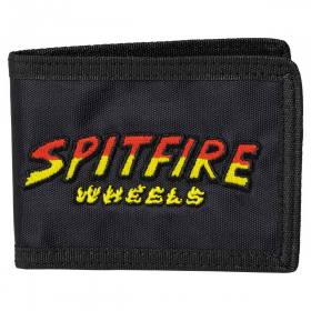 Spitfire Wheels Hell Hounds Script Bi-Fold Wallet - Black