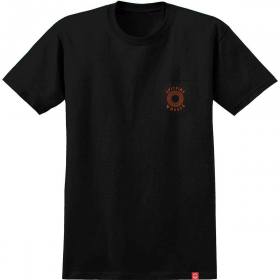 Spitfire Wheels Hollow Classic Pocket T-Shirt - Black/Burnt Orange