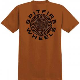 Spitfire Wheels Classic 87 Swirl T-Shirt - Orange/Black