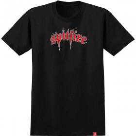 Spitfire Wheels Venom T-Shirt - Black/Red/White/Black