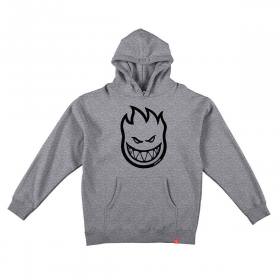 Spitfire Wheels Bighead Youth Pullover Hoodie - Grey Heather/Black