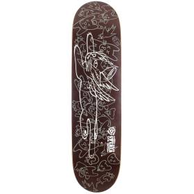 8.125x32.625 Stereo Chris Miller Angel Cat Signed LTD Deck