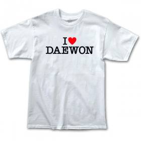 Thank You I Love Daewon T-Shirt - White