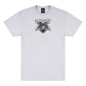 Thrasher X Antihero Eaglegram T-Shirt - Ash Grey