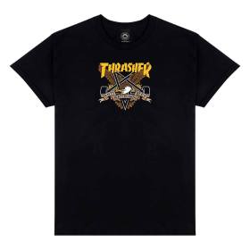 Thrasher X Antihero Eaglegram T-Shirt - Black