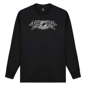 Thrasher X Antihero Mag Banner Long Sleeve T-Shirt - Black