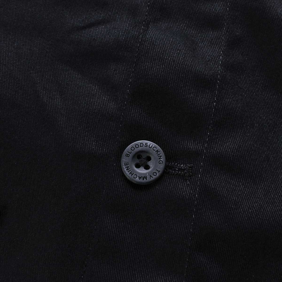 Toy Machine Japan LTD Lightening Eye Twill Work Jacket - Black