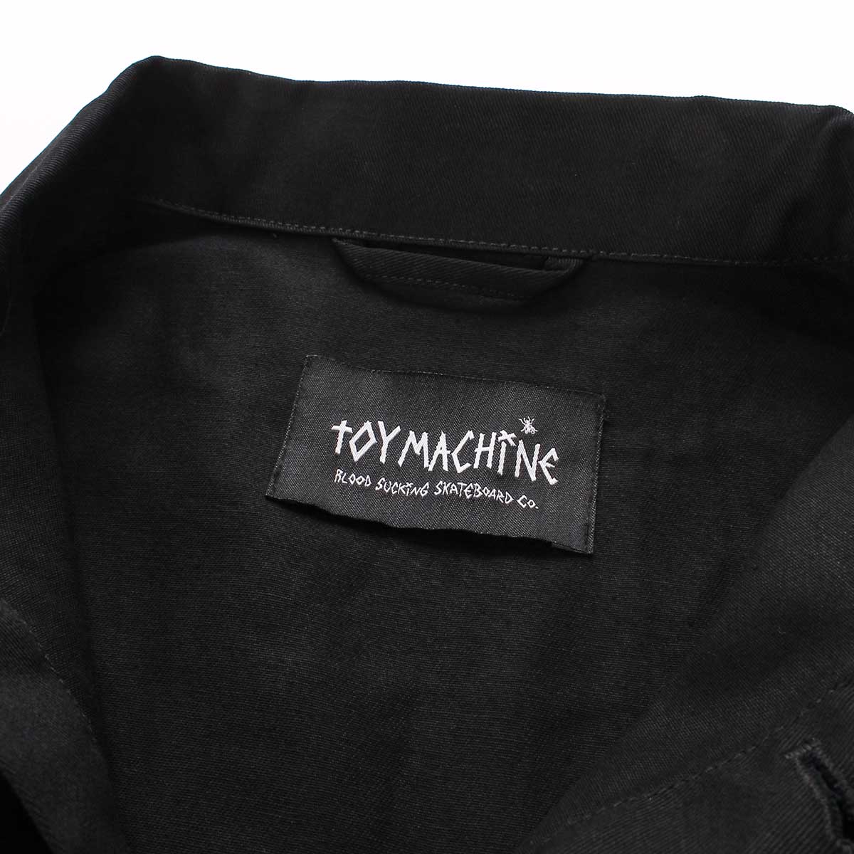 Toy Machine Japan LTD Lightening Eye Twill Work Jacket - Black