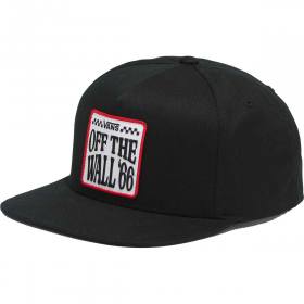 Vans Est 1966 5-Panel Snapback Hat - Black