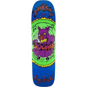 7.25x27.5 Vision Don Brown Pig Stick OG Re-Issue Deck - Blue Dip