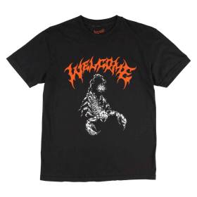 Welcome Mace Garment-Dyed T-Shirt - Black