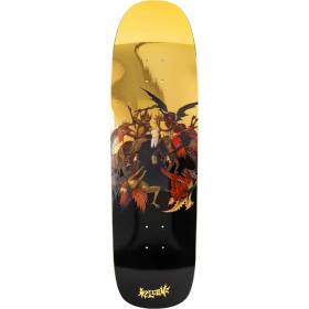 9.25x32.6 Welcome Torment On Golem Deck - Black/Gold Foil