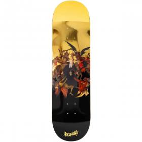 8.75x32.5 Welcome Torment On Pop Deck - Black/Gold Foil