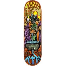 8x31.75 ATM Click Chris Weissmann Ladies Of Fate Deck - Orange Stain