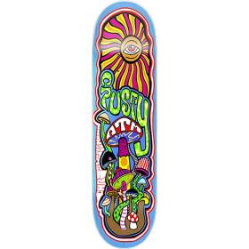 8.25x32 ATM Click Chris Weissmann Shrooms Deck - Yellow/Red Fade