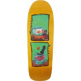 10x31.2 ATM Click Donovan Rice Fish Bowl Dr. Shaped Deck - Yellow Stain