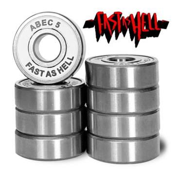 ATM Click Fast As Hell Abec-5 Skateboard Bearings | SoCal Skateshop
