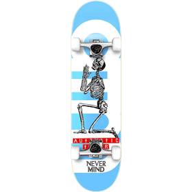 ATM Click Nevermind Complete Skateboard - Light Blue/White 8x31.75
