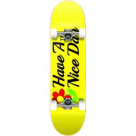 ATM Click Nice Day Complete Skateboard - Yellow 8x31.75