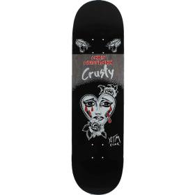 8.375x32 ATM Click Chris Weissmann Heart Deck - Black Stain