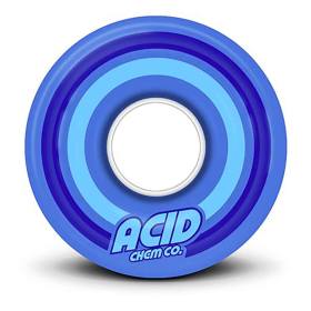 53mm 86a Acid Chemical Co Pod Conical All Terrain Wheels - Blue