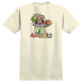 Antihero Bozos T-Shirt - Cream/Multi-Color