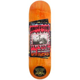 9x33.25 Antihero Brian Anderson Thrasher Collab Deck - Orange Stain