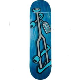 8.5x32.38 Black Label Crutch Deck - Blue Stain
